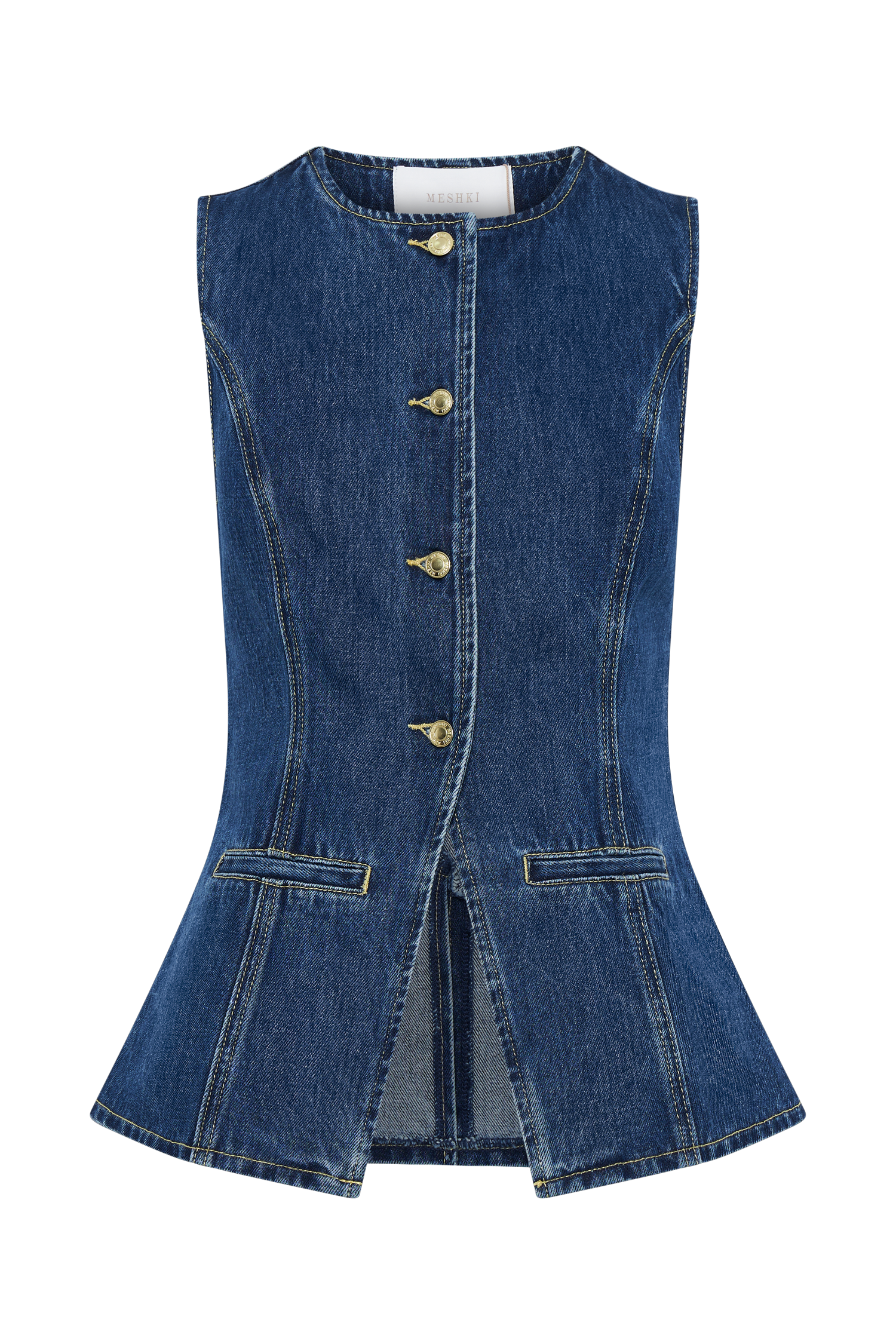 LALUNA® | SET CON BOTTONI IN DENIM