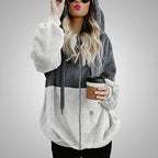 Laluna® | Cardigan soffice incontrato Capuchon