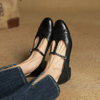 Fleur | Echte Leren Flats