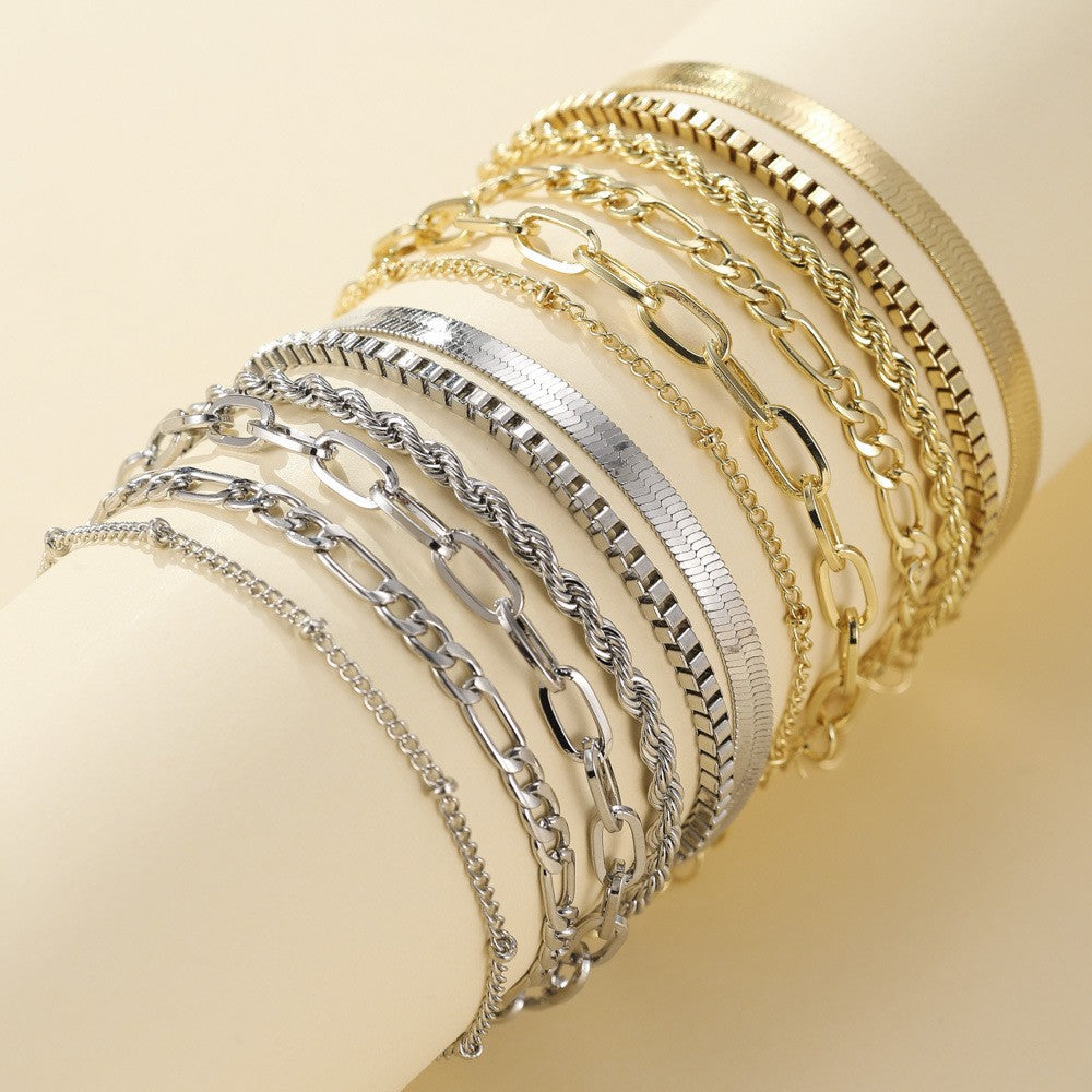 Lotte | Armbandenset Goud