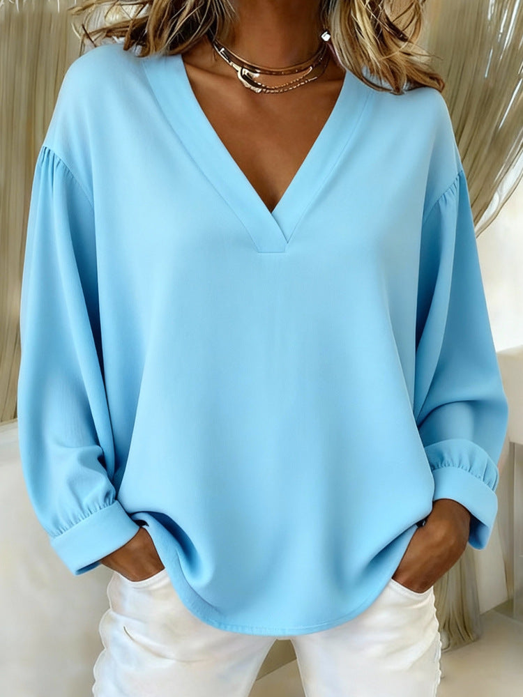 Lunaria™ – Blusa di sangue con Rynkede Manchetter