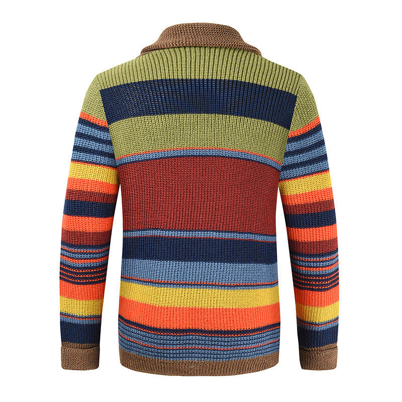 Lisa | Gebreide Gekleurde Sweater