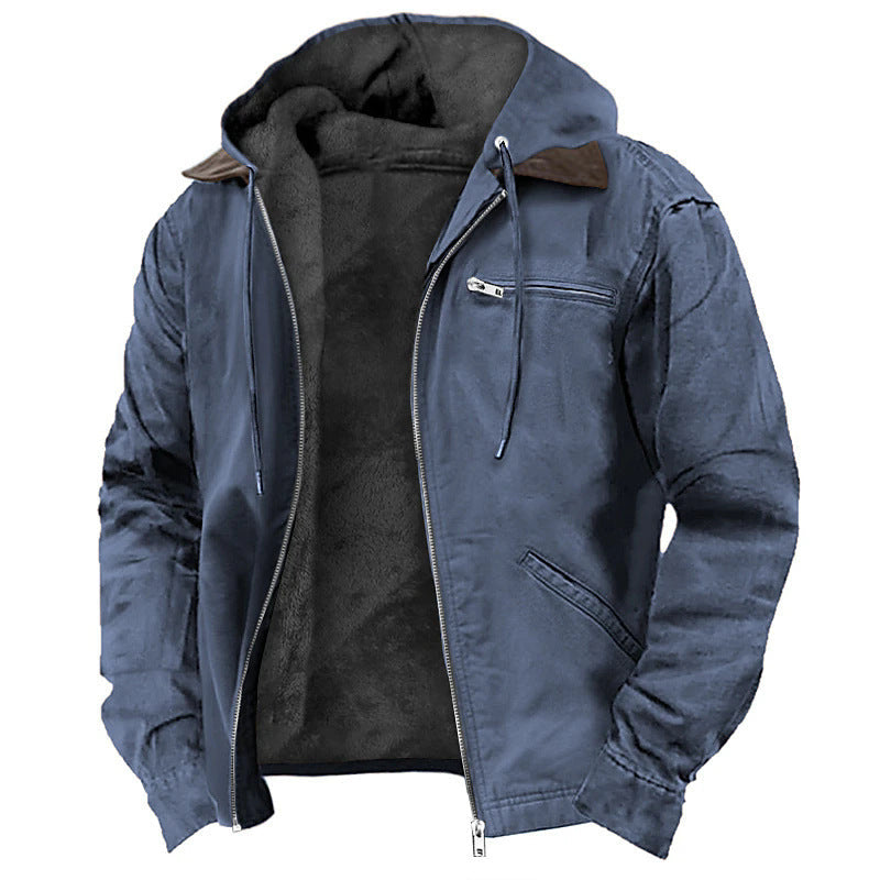 Bram | Vest met Ritssluiting en Capuchon
