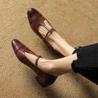 Fleur | Echte Leren Flats