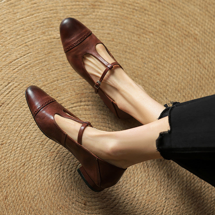 Fleur | Echte Leren Flats