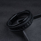 Ragnar Band - Leren Gevlochten Viking Armband (1+1 Gratis)
