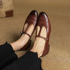 Fleur | Echte Leren Flats