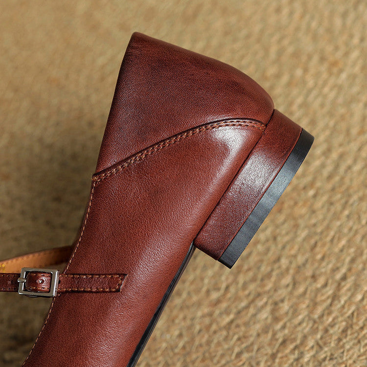 Fleur | Echte Leren Flats