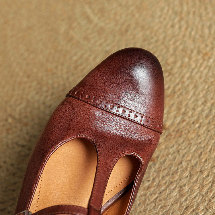 Fleur | Echte Leren Flats