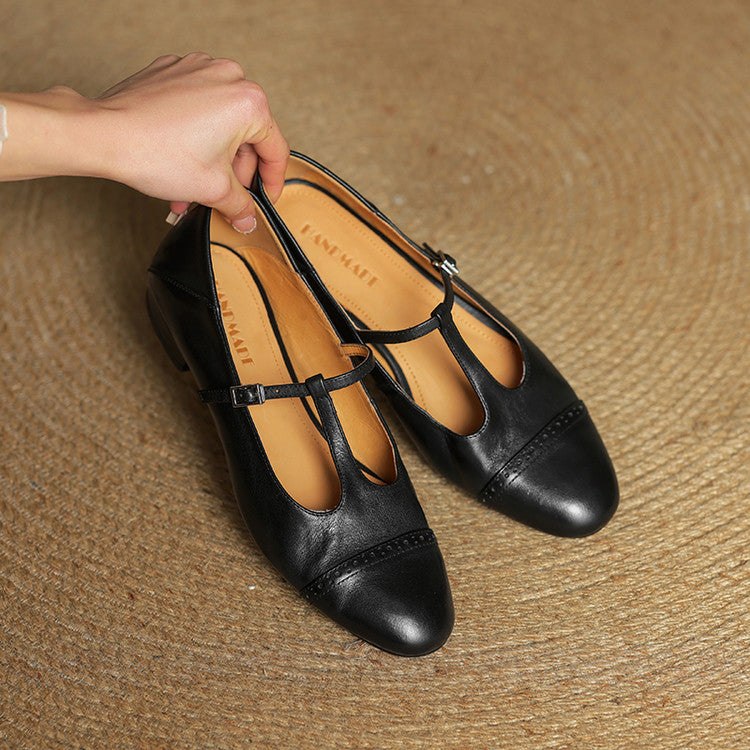 Fleur | Echte Leren Flats