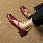 Fleur | Echte Leren Flats