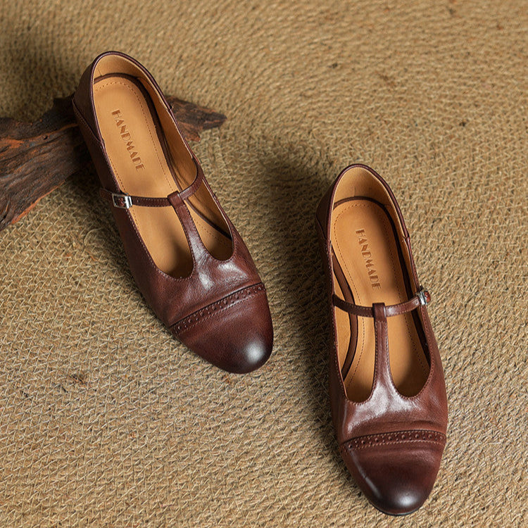 Fleur | Echte Leren Flats