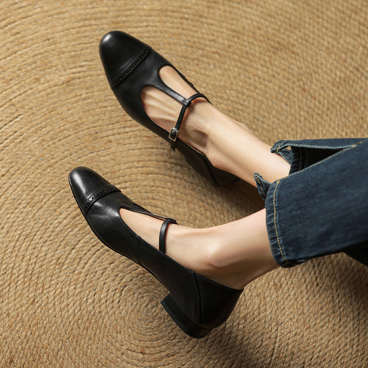 Fleur | Echte Leren Flats