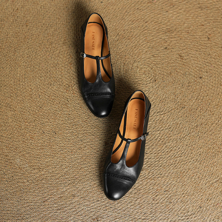 Fleur | Echte Leren Flats