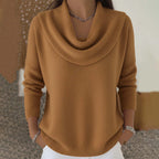 Giulietta | Maglione con Collo Drappeggiato
