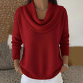 Giulietta | Maglione con Collo Drappeggiato