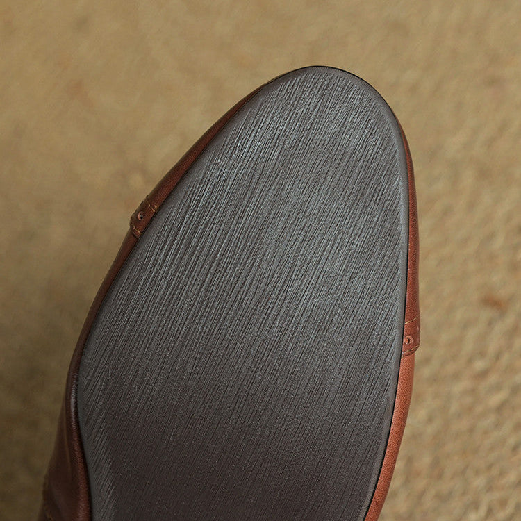 Fleur | Echte Leren Flats