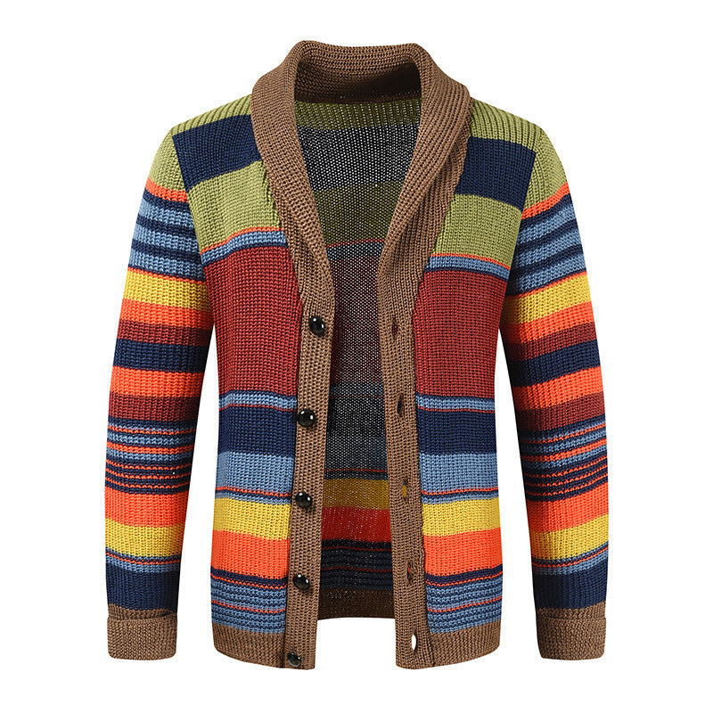 Lisa | Gebreide Gekleurde Sweater