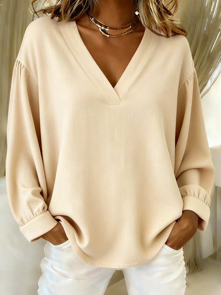 Lunaria™ – Blusa di sangue con Rynkede Manchetter