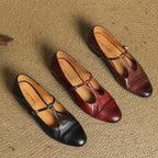 Fleur | Echte Leren Flats