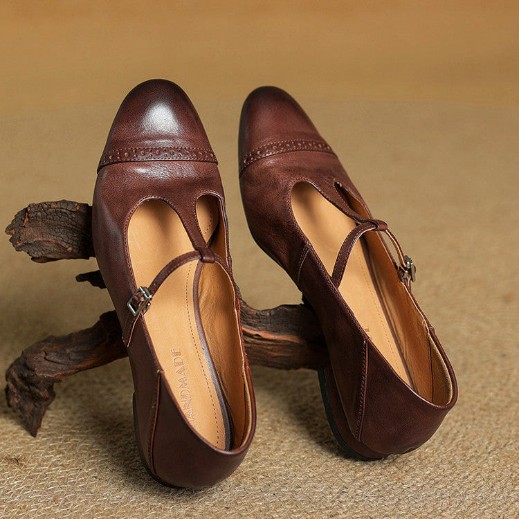 Fleur | Echte Leren Flats