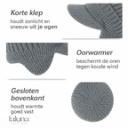 Huis Van Loon | Outdoor Warme Gebreide Muts