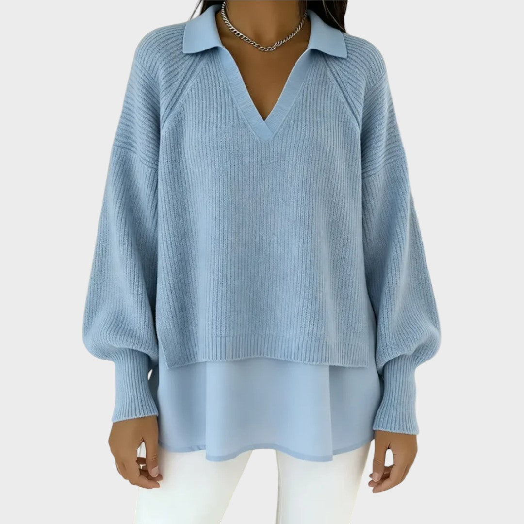 Shylin™ – Elegante afslappet striktrøje
