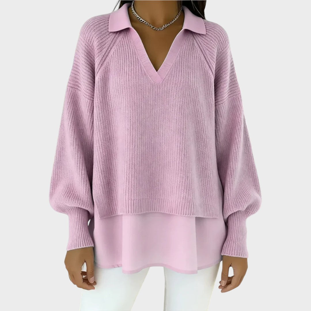 Shylin™ – Elegante afslappet striktrøje