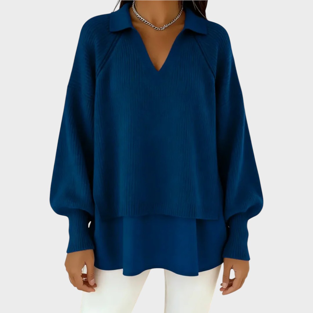 Shylin™ – Elegante afslappet striktrøje