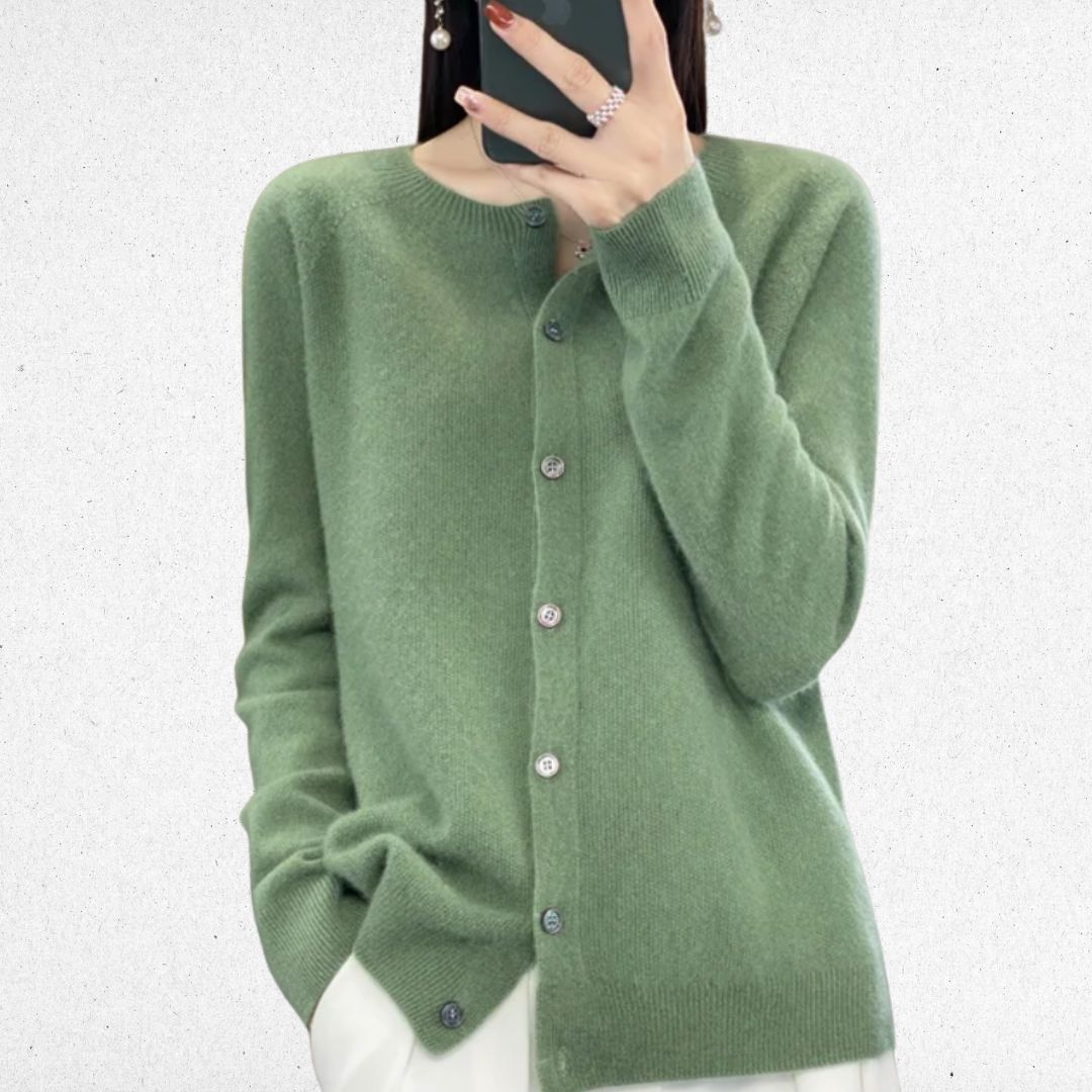 Laluna® | Elegante cardigan Knoopjes