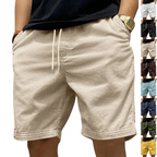 Anna | Casual Korte Broek in Velours met Ribbels