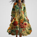 Sara | Vintage bloemenjurk