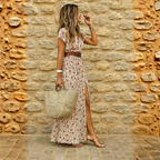 Ilsa | Lange Boho Jurk ha incontrato Ceintuur