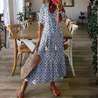 Lisa | Rilassati Boho Midi Jurk