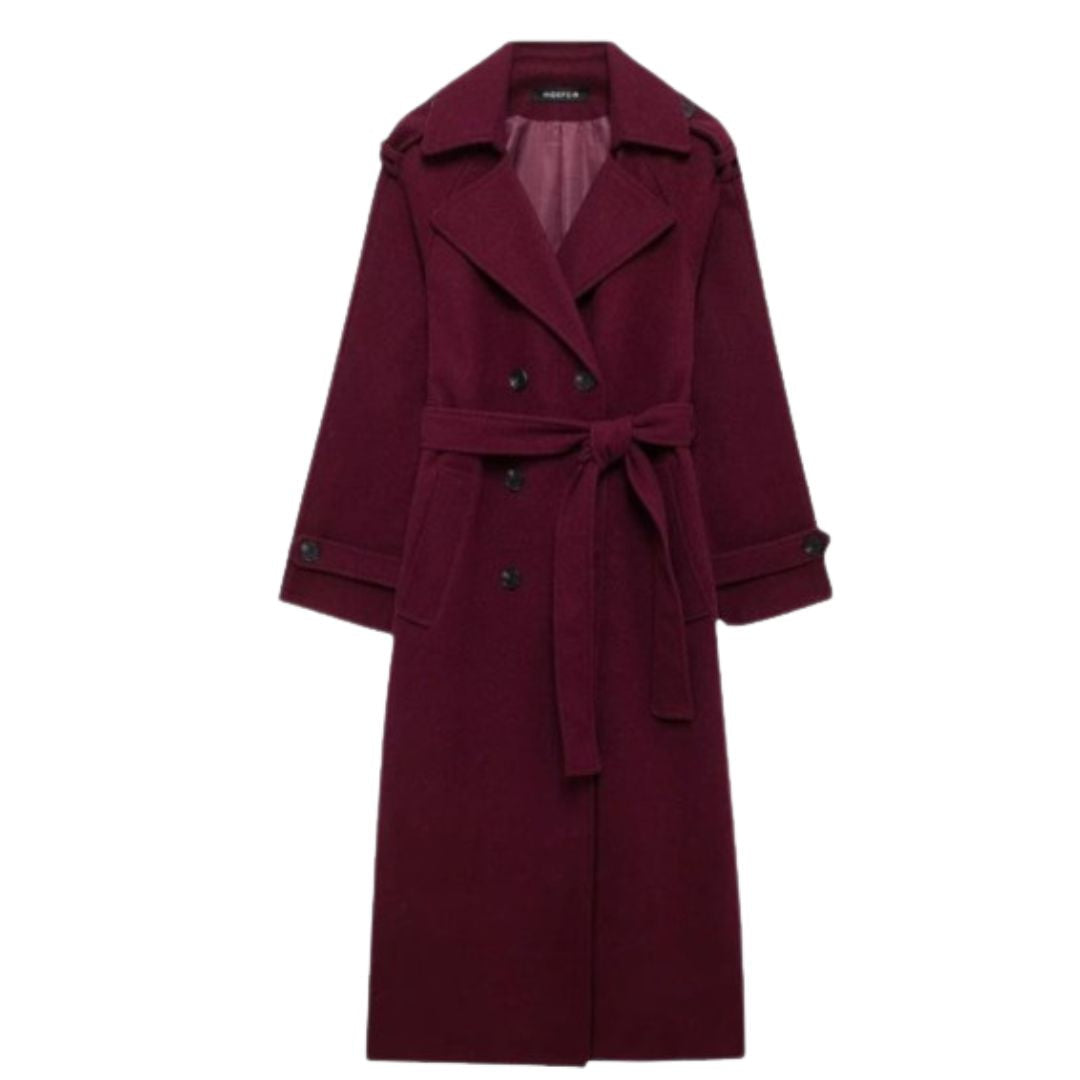 Laluna® | Elegante Borgogna Jas