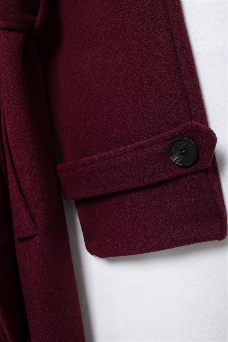 Laluna® | Elegante Borgogna Jas