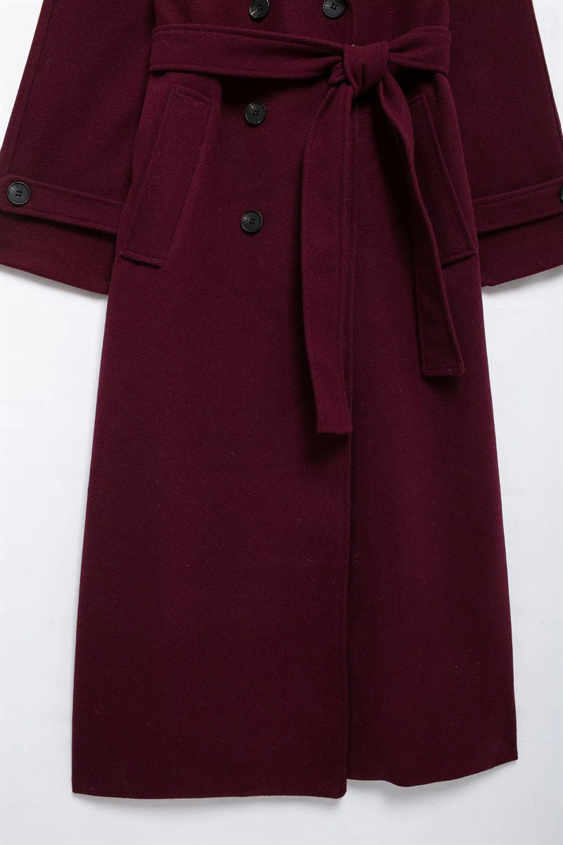 Laluna® | Elegante Borgogna Jas