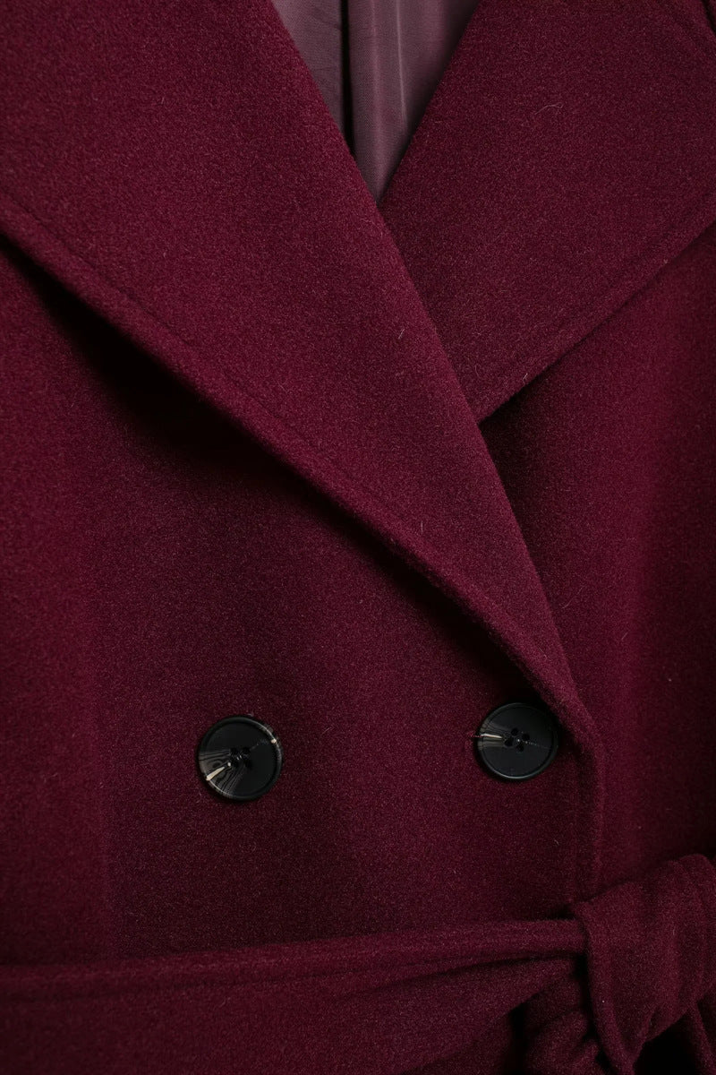 Laluna® | Elegante Borgogna Jas
