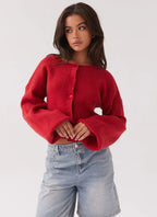 Laluna® | Cardigan Gebreide di lusso