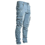 Laluna® | Cargo Street Elastic Jeans
