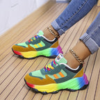 Iris | Orthopedische Regenboog Sneakers