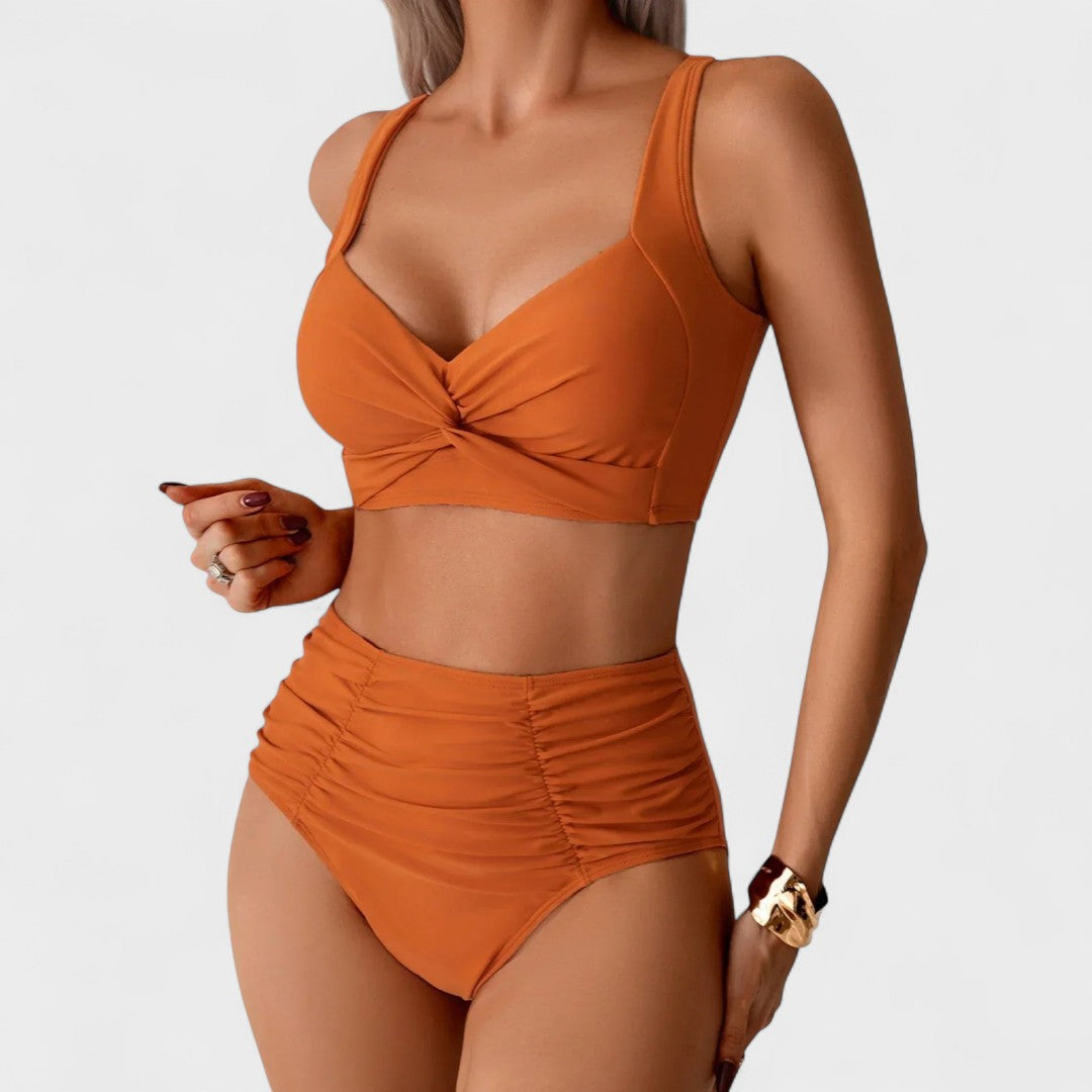 Marta - Bikini con flæser