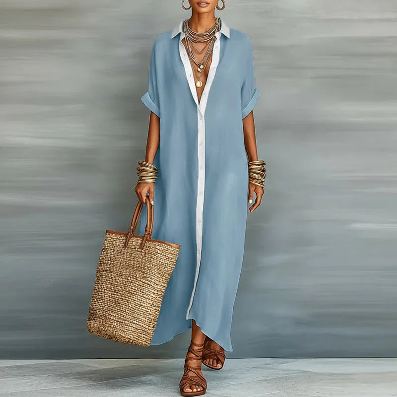 Anastasia | Lange Blousejurk ha incontrato Knopen