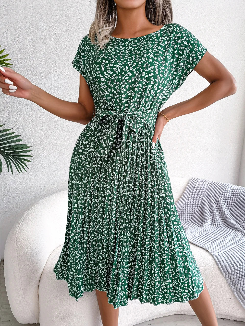 Laluna® | Dames Lente/Zomer Bloemenjurkje