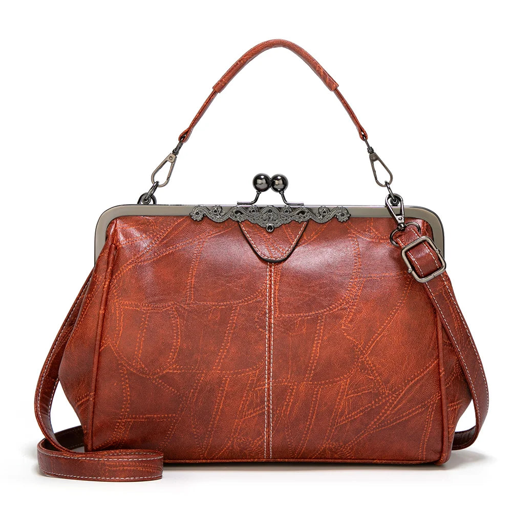 Iris | VINTAGE LEREN TAS