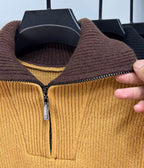 LALUNA® | GERIBBELDE ZIP-UP TRUI