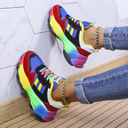 Iris | Orthopedische Regenboog Sneakers