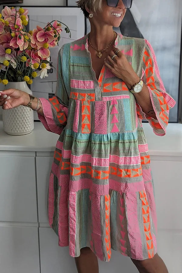 Juliane – Boho Swingjurk