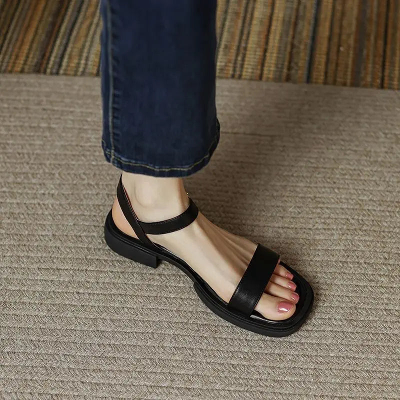 Tessa | Zomerse Leren Sandalen