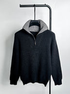 LALUNA® | GERIBBELDE ZIP-UP TRUI